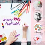 Pure Cotton Watercolor Cards 140lb/300 GSM Postcards with Envelopes for Art Painting Creative Thank Notes, 4x6 Inch - Image 4