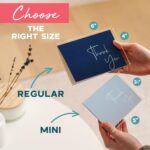 Connectinink Thank You Cards With Envelopes Bulk Set & Stickers - 100 Pack 4x6 Blank Thank You Notes Bulk Box Set - Large Note Card Small Business, Wedding, Baby Shower & Bridal Shower - Image 2