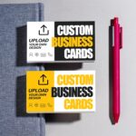 800 Pcs Custom Business Cards Personalized Postcards for Small Business 300gsm Paper Front & Back Sides Printed 3.5" x 2" - Add Photo/Text/Logo - Image 4