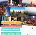 200 National Parks Postcard Set, US Travel Posters Illustrations Postcards, New York Post Cards for Students Teachers Mailing Teen Dorm Bedroom Room Decor, 4x6 Inch New York - Image 2