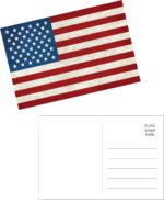 Patriotic American postcard United States of America flag vintage postcards 4x6 Inch Pack of 200 - Image 7