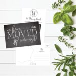 Connectinink Set of 100 We've Moved Postcards, Change of New Address Moving Announcements, House Warming Gifts, We Have Just Moved Note Cards, Pack of Real Estate Home Postcard Announcement - Image 4